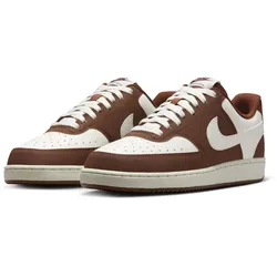 NIKE Court Vision Low Premium Sneaker Damen 101 - sail/sail-cacao wow-coconut milk 36.5