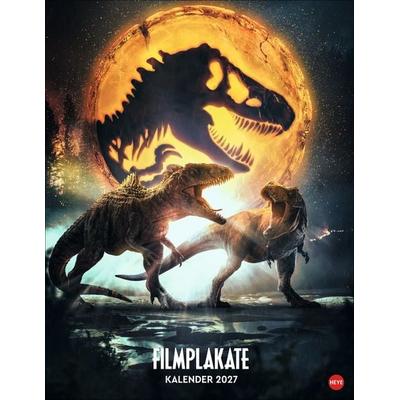 Jurassic Filmplakate Posterkalender 2027