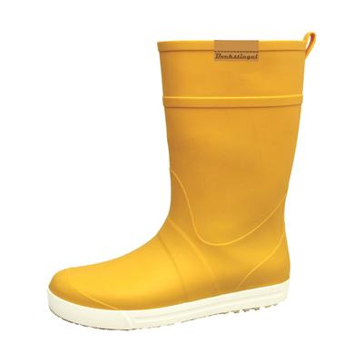 Gummistiefel BOCKSTIEGEL "Silke", Damen, Gr. 38, gelb (gelb, weiß), Obermaterial: 100% PVC PVC., Schuhe Gummistiefel