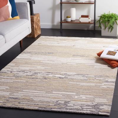 SAFAVIEH Handmade Fifth Avenue Pinelopi Modern Abstract Wool Rug