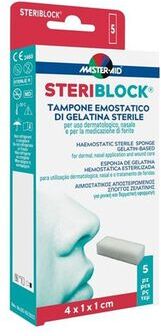 Master-Aid Steriblock Tampone Emostatico 5 un