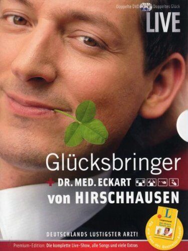 von Hirschhausen, Dr. Eckart - Eckart von Hirschhausen - Glücksbringer Live (2 DVDs) - Preis vom 08.10.2026 07:26:42 h