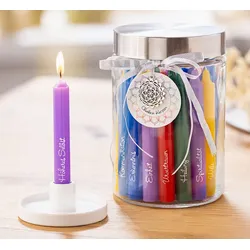 Geschenkset Chakra-Kerzen
