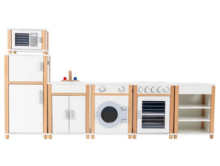 Betzold Kinder-Küchenset Kinderküche 2 m – große Spielküche - Kochen als Rollenspiel