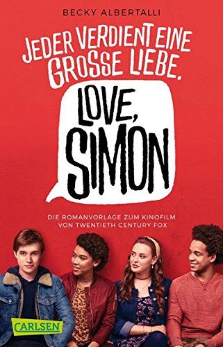 Becky Albertalli - Love, Simon (Filmausgabe) (Nur drei Worte – Love, Simon) - Preis vom 11.10.2026 03:10:56 h