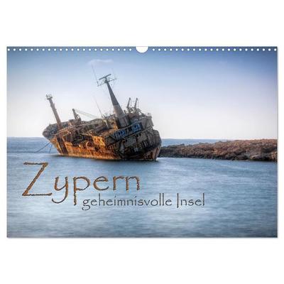 Zypern Geheimnisvolle Insel (Wandkalender 2027 DIN A3 quer), CALVENDO Monatskalender