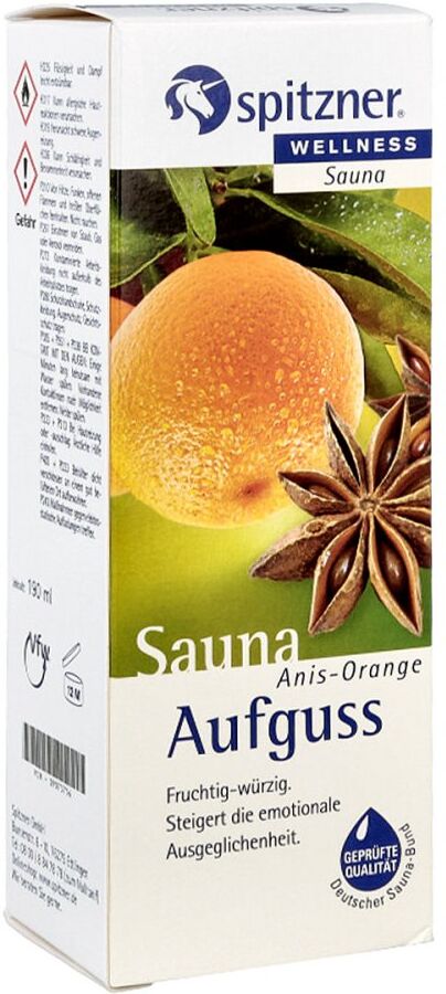 Spitzner Saunaaufguss Anis Orange Wellness 190ml