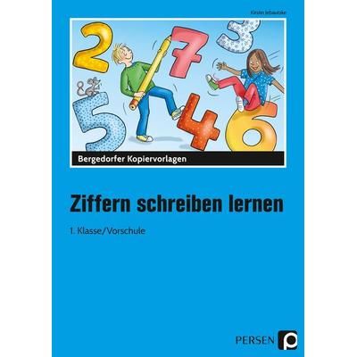 Ziffern schreiben lernen, Zubehör von Kirstin Jebautzke, Persen Verlag in der AAP Lehrerwelt GmbH, 978-3-403-21003-0