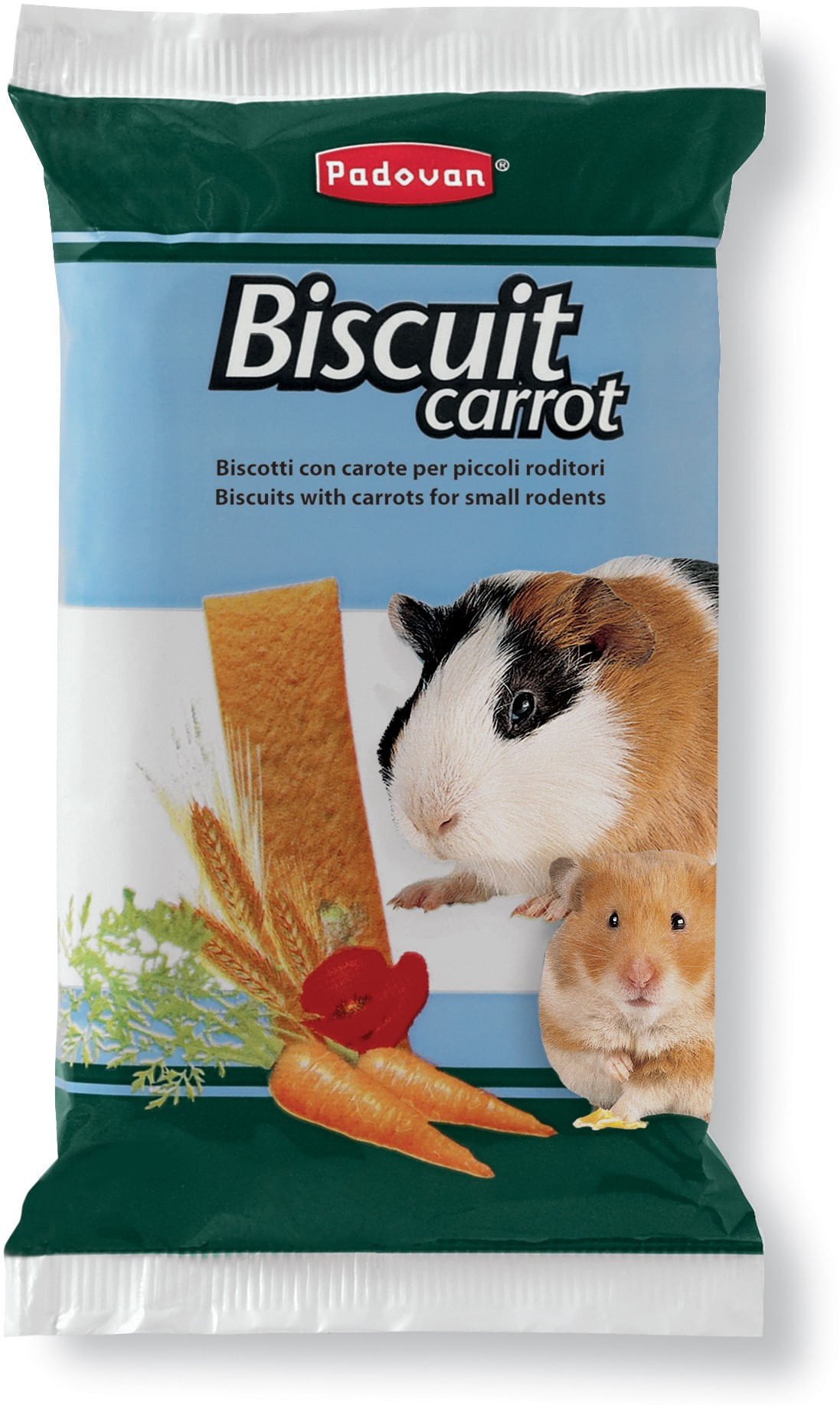 Padovan Snack Biscuit Carrot per Roditori 30G