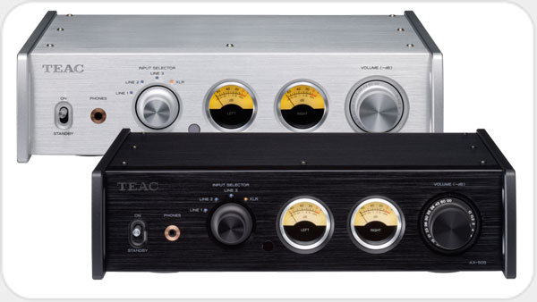 TEAC AX-505 Vollverstärker mit XLR-Eingängen *schwarz* TE22245