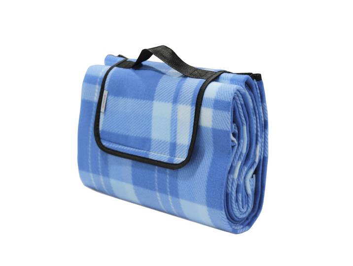 Picknickdecke 200 x 195 cm blau