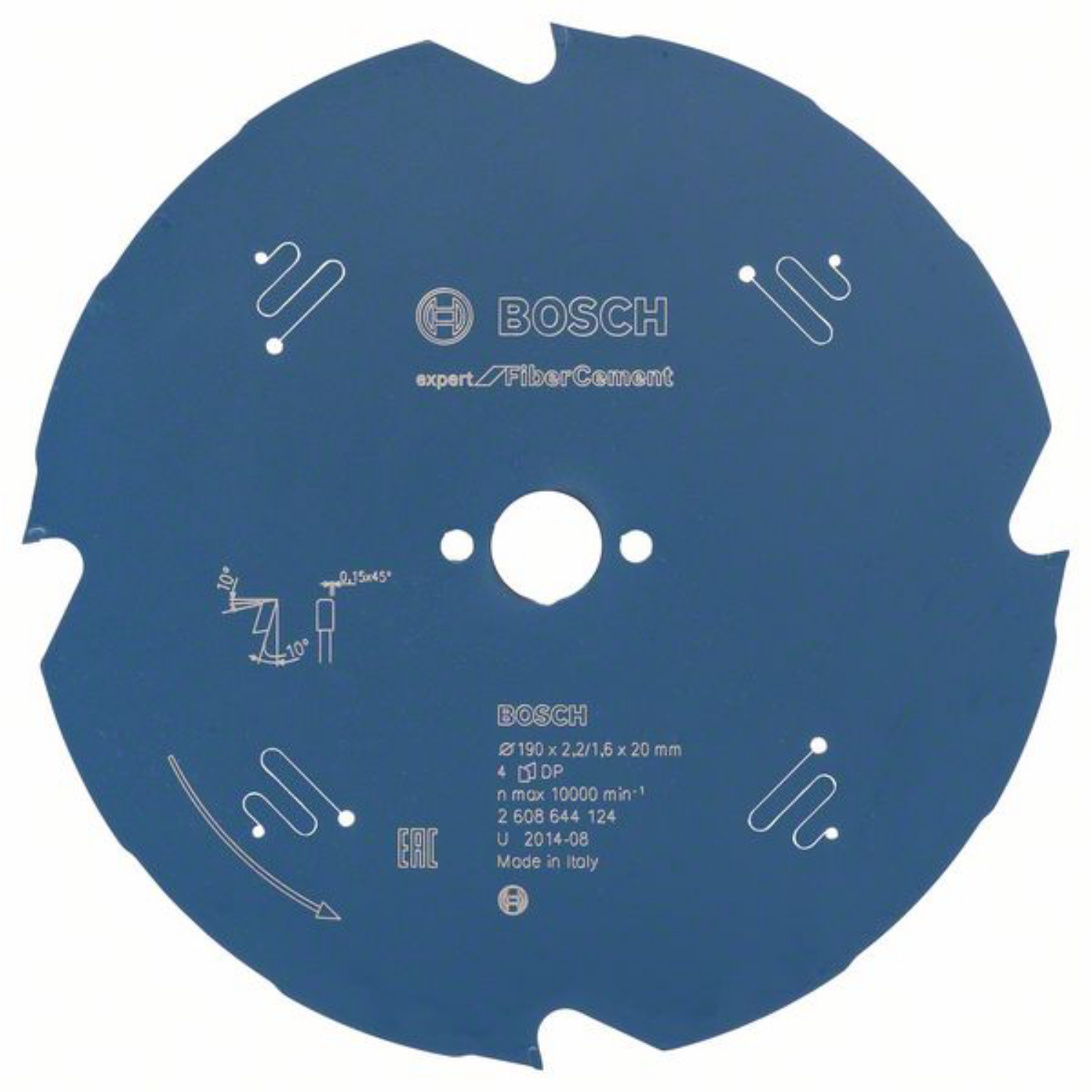 Bosch Kreissägeblatt EX FC H 190x20-4 Kreissägeblatt 2608644124