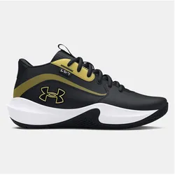 Under Armour, Jungen, Hallenschuhe, UA Gs Lockdown 7 (35), Schwarz