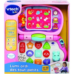VTech Lumi Computer Kleinkinder Pink (Französisch, 1 - 3 Jahre)