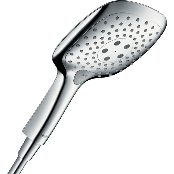 hansgrohe Raindance Select Handbrause 26551000 E150 3jet, chrom, DN15, EcoSmart, Ø150mm