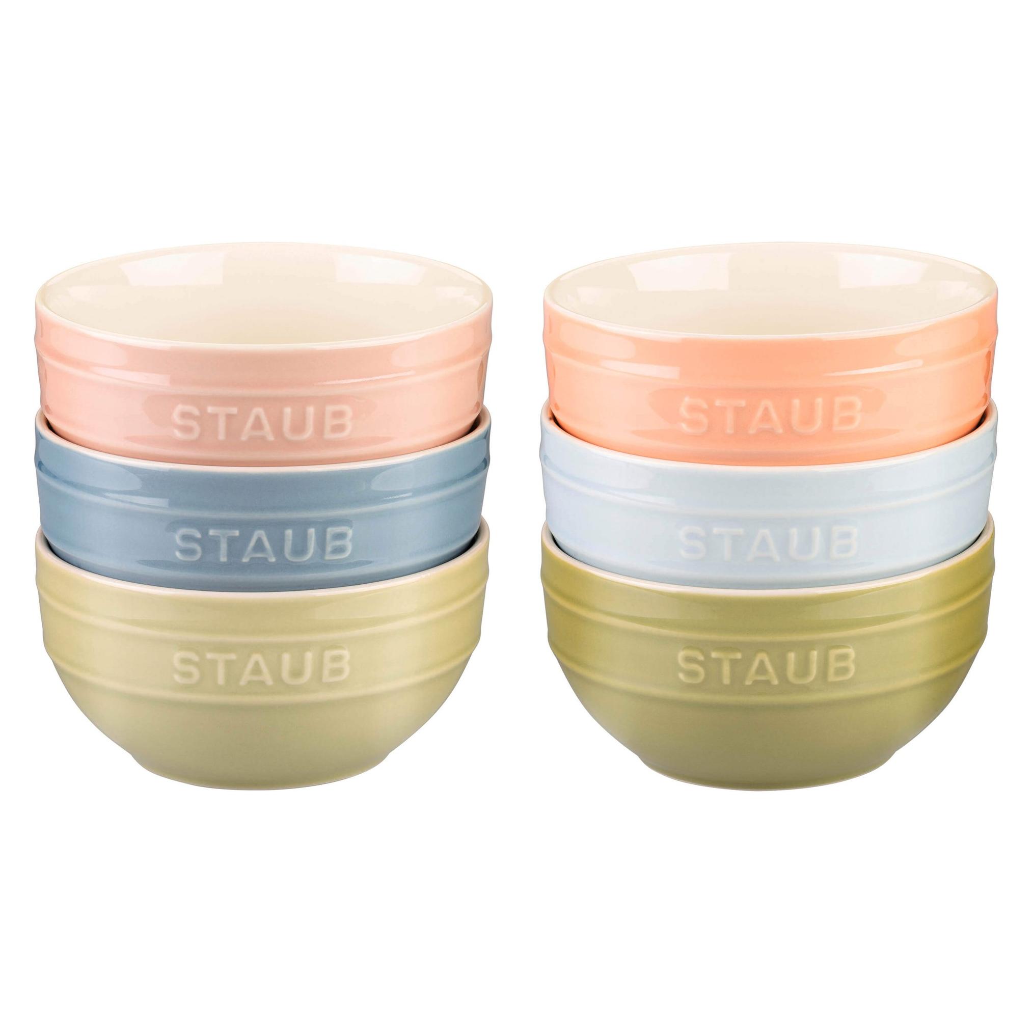 Staub ST Ciotole Macaron set 6p c 14cm (14 cm, 6x) (1029319)