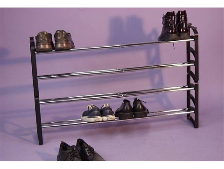 Schuhregal INOSIGN, schwarz, Regale, Schuhregal, (2 Stck.)