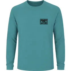 Nograd, Herren, Funktionsshirt, Free By Nature (XL), Blau