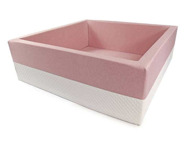 Ajababy Bällebad-Bälle Bällebad XXL Luxus Bällepool 120x90x40 OHNE Bälle