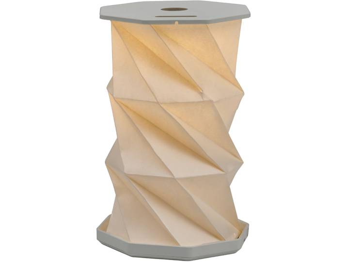 Tischlampe Malina weiss Kunststoff H 21 cm 145 lm - LED - Lichtfarbe: Warmweiss - Tageslichtweiss - LED Energiesparlampen