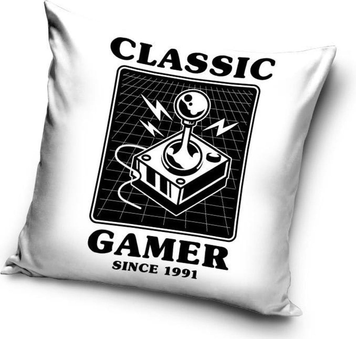 Classic Gamer since 1991 Sierkussen inclusief vulling 40 x 40 cm