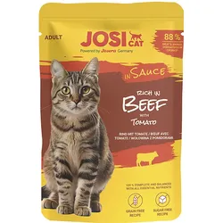 JosiCat rich in Beef in Sauce 28x85 g