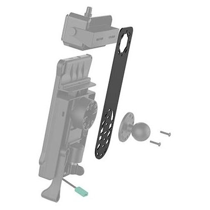 RAM Mounts Unpkd RAM Mic/Speaker Bracket (RAM-101-MIC2U)