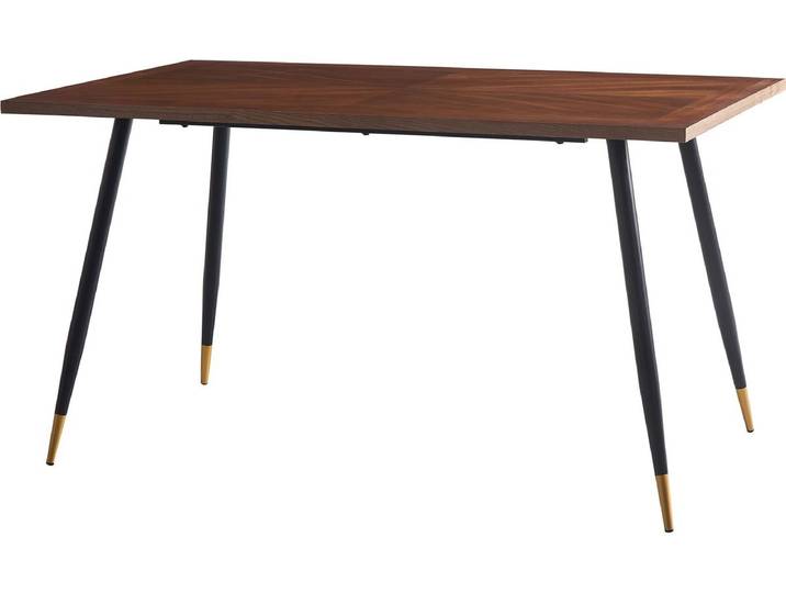 Table repas Kavita - 140 x 80 x 76 cm - Marron