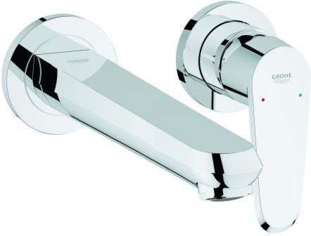 Grohe Eurodisc Cosmopolitan Wandarmatur 19974002 chrom, 2-Loch Waschtischarmatur, Ausladung 225mm