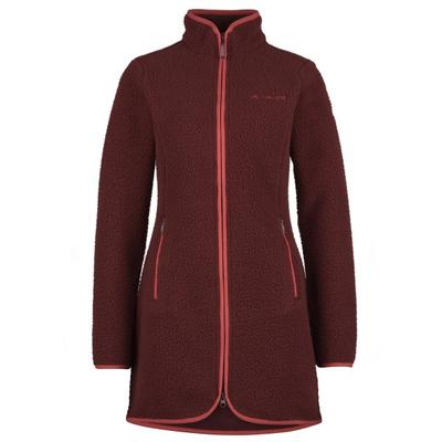 Vaude - Women's Punaka Fleece Coat - Mantel Gr 40 rot