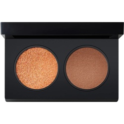 MAC Eyeshadow Duo Smoke + Ice - braun|gold
