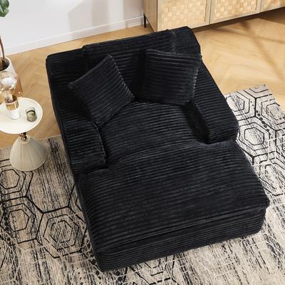 "Hochwertiges 49"" W Oversized Upholstered Chaise Lounge, No Assembly Required"