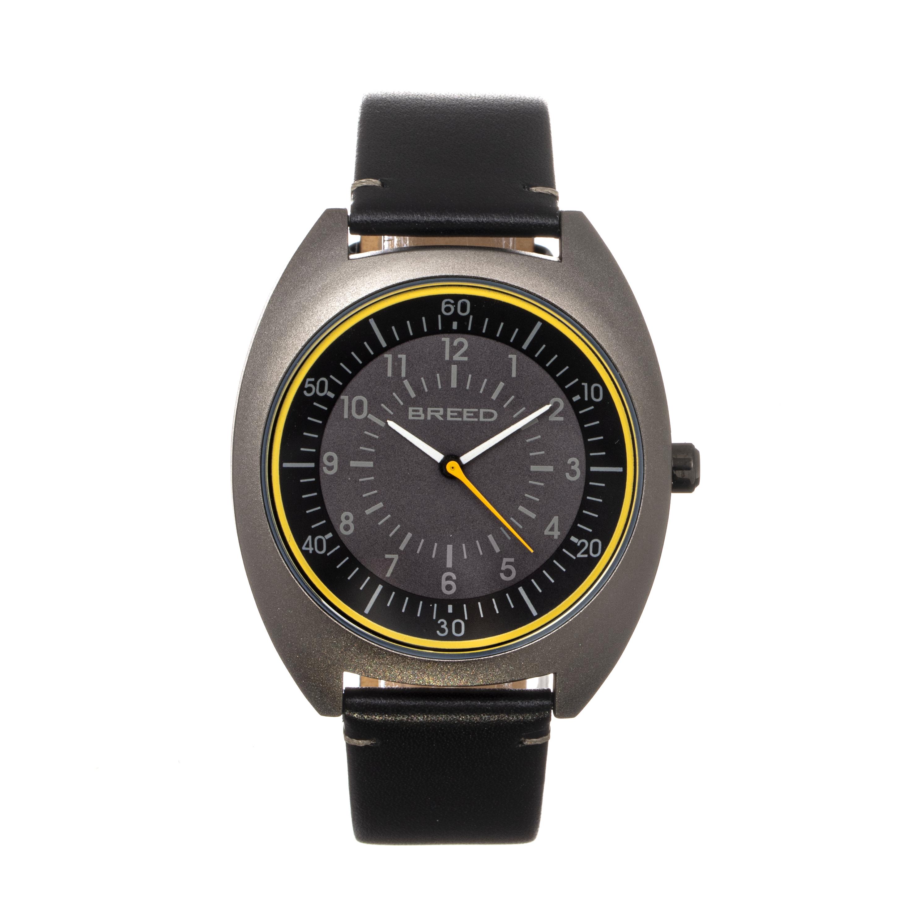 Breed Victor Lederen Band Horloge