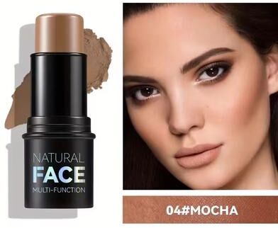 Uplifted Finds Multi Function Cream Contour Stick   Highlighter, Bronzer & Blush Face Contouring Pen 04 Mocha
