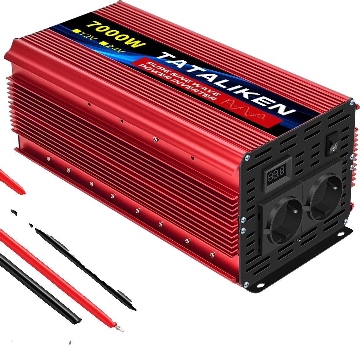 DC/AC Wechselrichter, 220V Ausgang, , 7000W EU, Europa-a, 24V-a, 220V-a