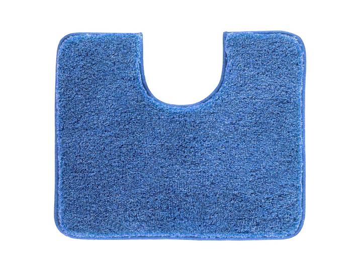 Tapis WC Melange 50 x 60cm Bleu/Bleu glacier
