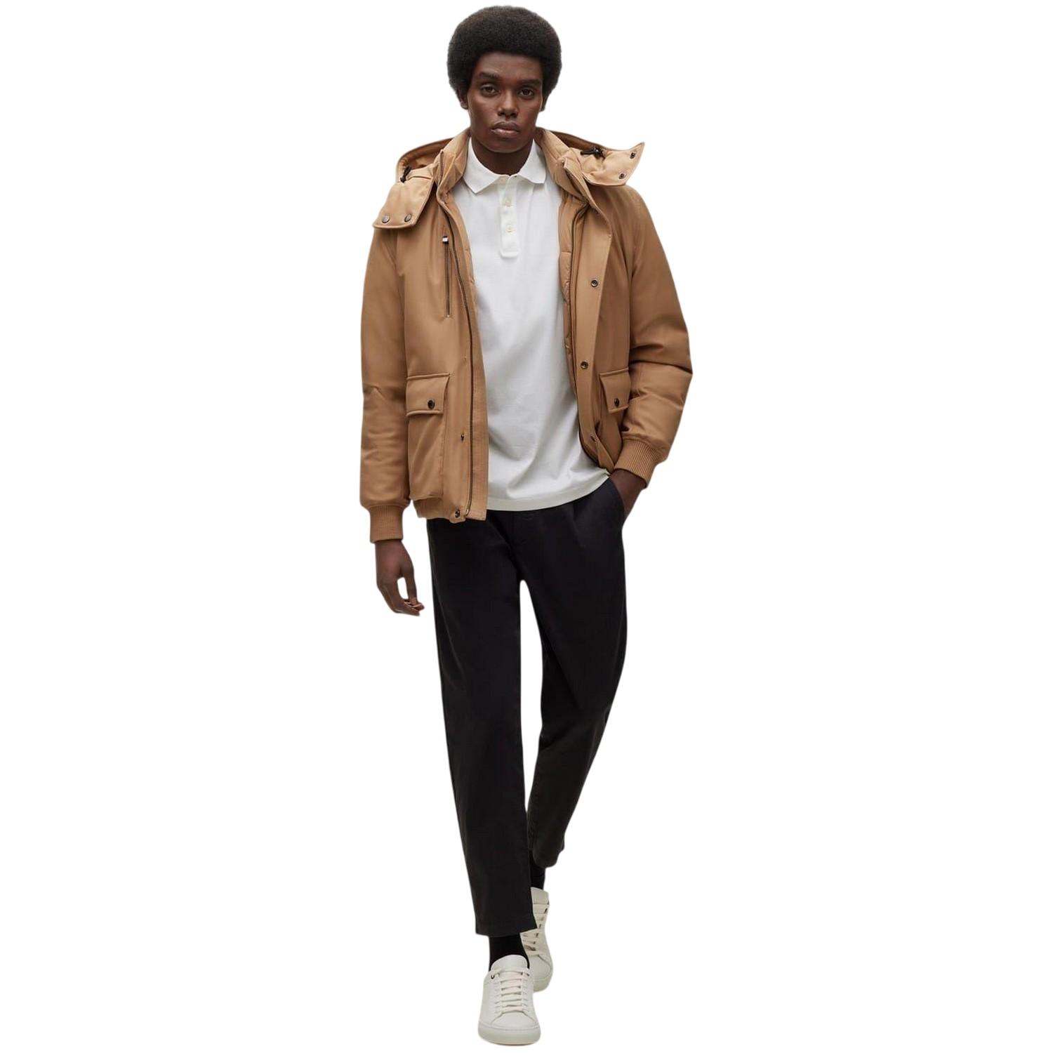 Boss Heren Regular Poloshirt met Korte Mouwen (Wit)