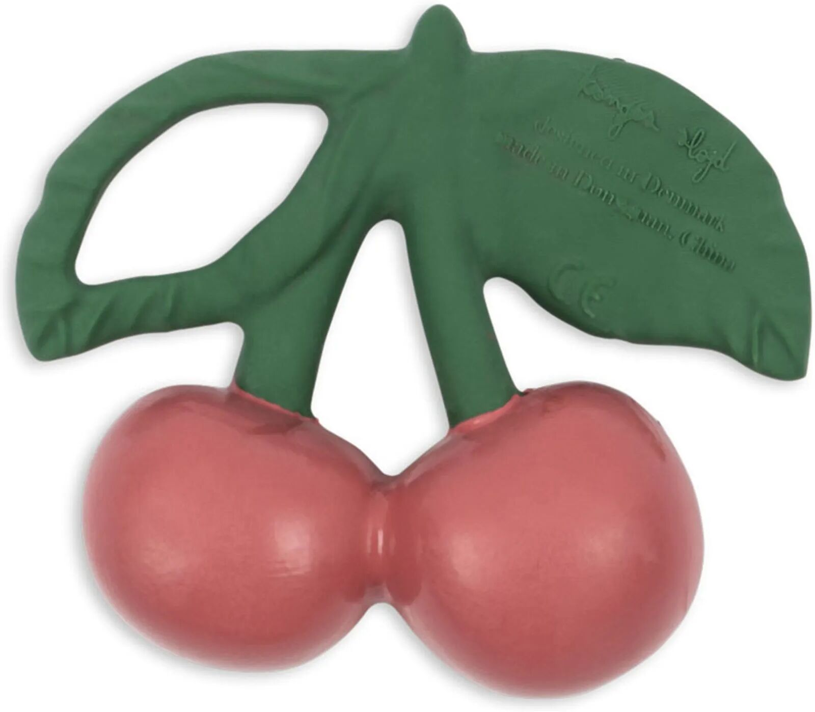 Konges Sløjd Anneau de dentition Cherry Rouge taille unique