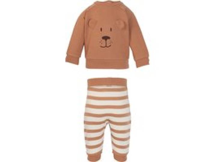 LUPILU® Ensemble thermique bébé (marron, 0-2 mois)