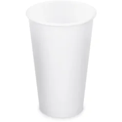 Pappbecher (FSC Mix/PE) weiß Ø90mm 510ml `0,4L/16oz/XL`