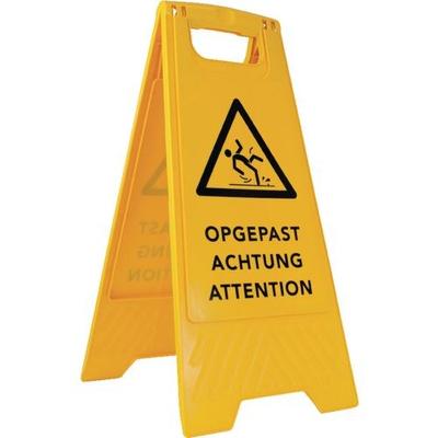 BETRA Warnschild PP (Polypropylen) 30 x 63 cm Gelb