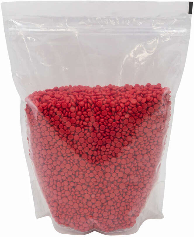 Polsinelli Gomme-Laque Rouge en Perles (1 Kg)