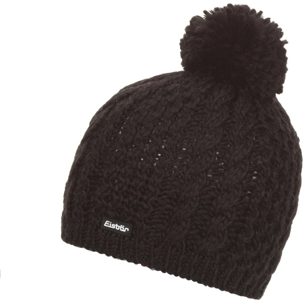 Eisbär Afra Pompon Mütze schwarz (009) 75039-009