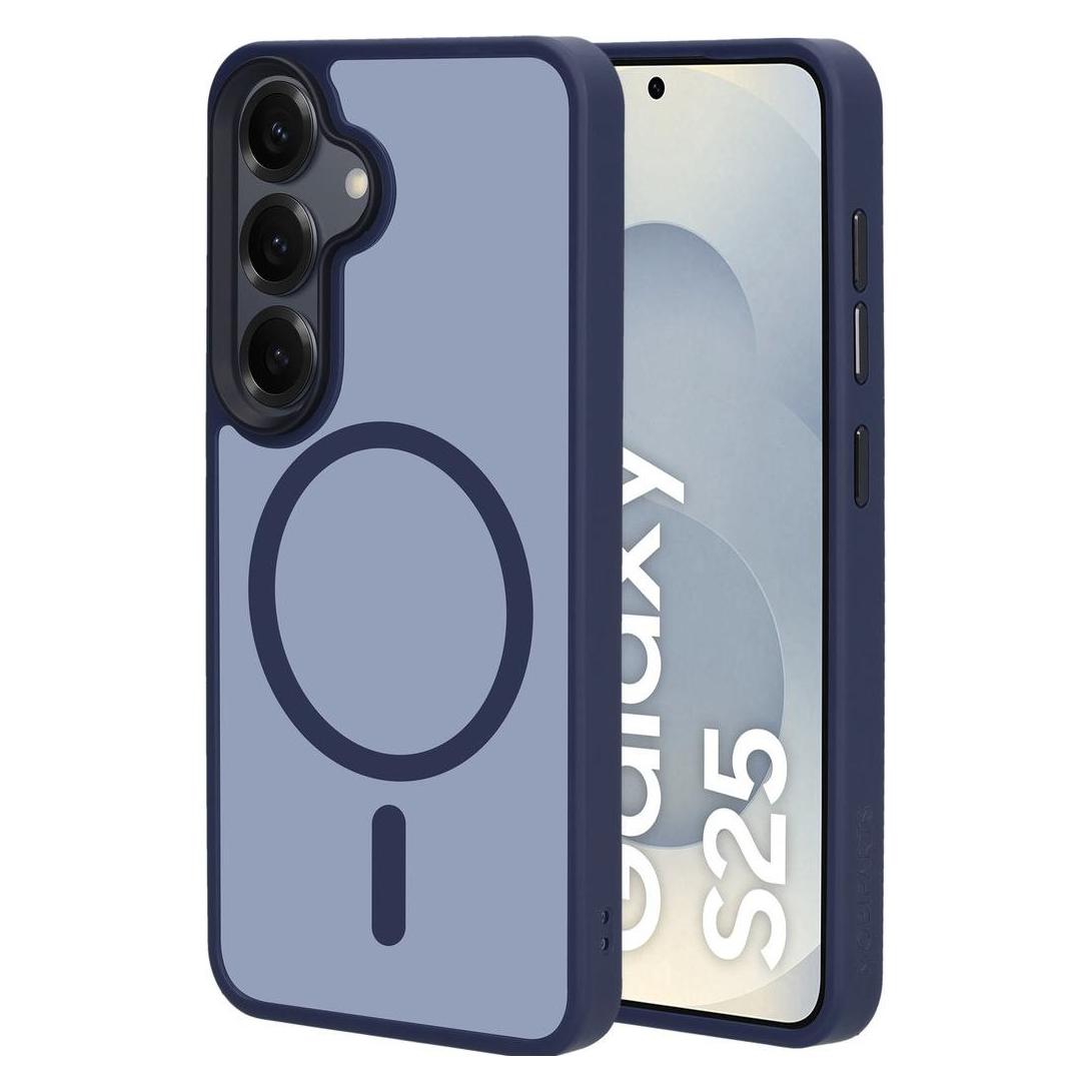 Mobiparts Hardcover Samsung Galaxy S25 Satin Blue (Magsafe Compatible) (Samsung Galaxy S25) (MP-128583)