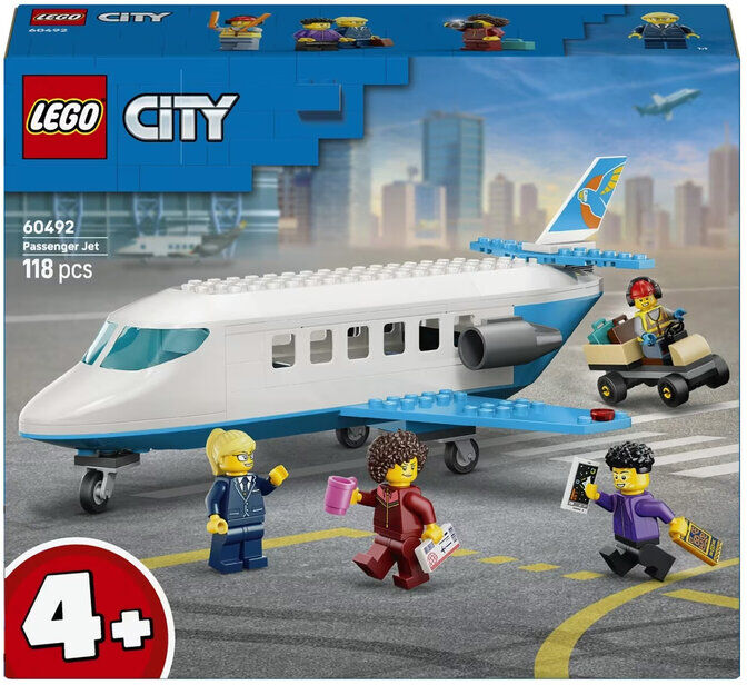 Lego JATO DE PASSAGEIROS 60492