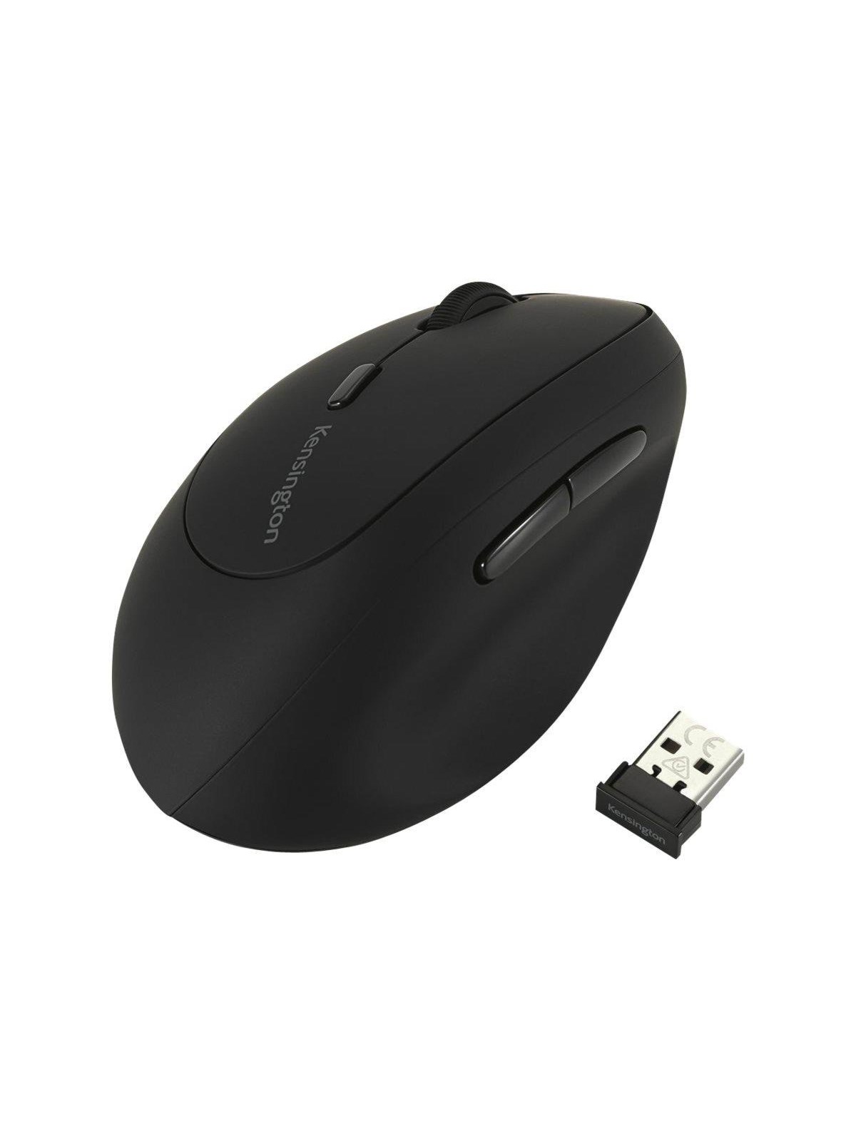 Kensington Pro Fit Ergo Wireless Maus für Linkshänder - Vertical mouse (Schwarz)