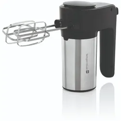 Tarrington House Handmixer HM4023S, 6 Geschwindigkeitsstufen und Turbofunktion, 400W, schwarz/silber