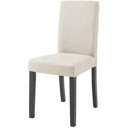 Helloshop26 - 2 Esszimmerstühle 89 x 43 x 54 cm modernes Design Wohnzimmer/Küche beige