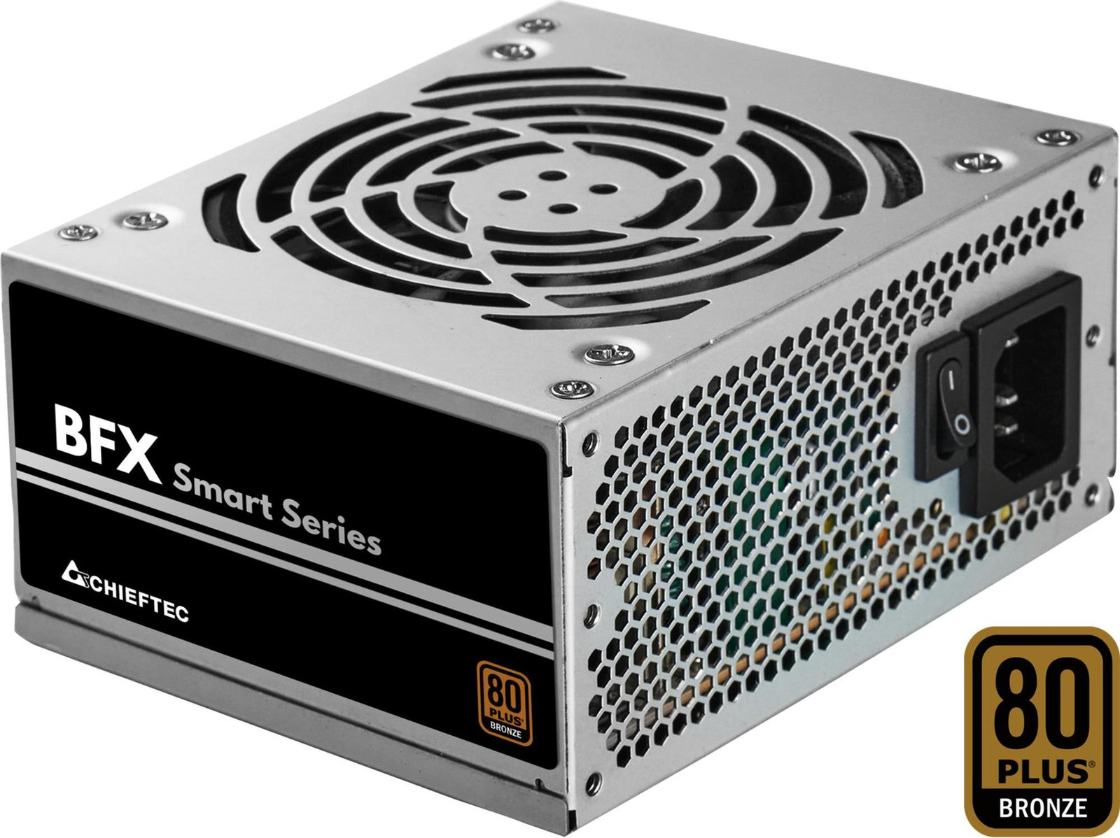 Chieftec BFX-350BS SFX voeding, 350W, 80+ Bronze