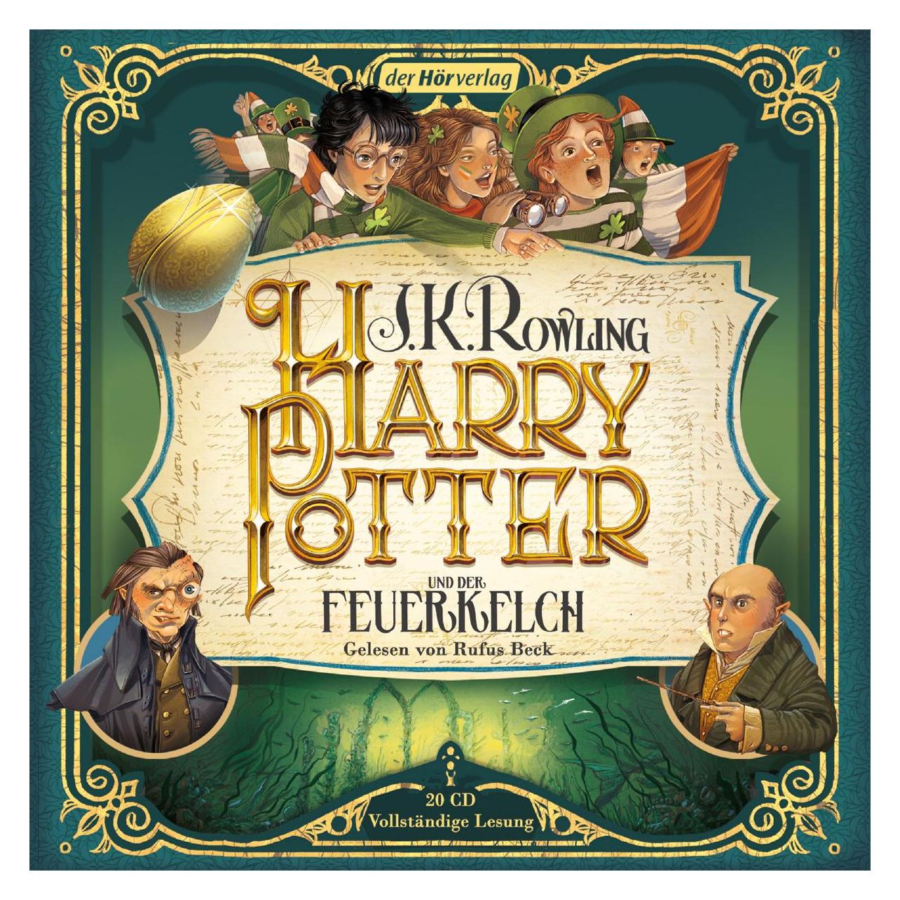 DHV Harry Potter und der Feuerkelch (J.K. Rowling, Klaus Fritz, Rufus Beck, Deutsch) (8445-3715-4)